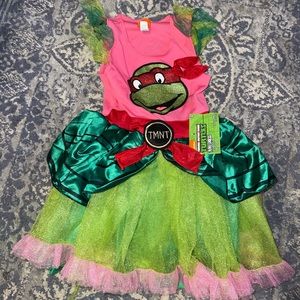teenage mutant ninja turtles dress with tutu